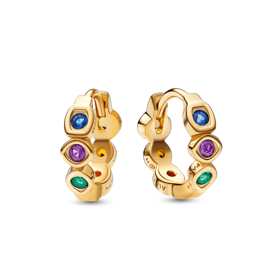 Marvel The Avengers Infinity Stones Hoop Earrings auskarai - Pandora Lietuva