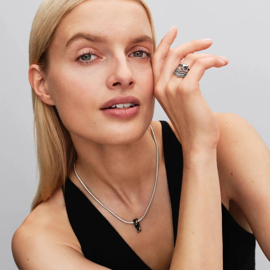 „Marvel“ žiedas „Juodoji pantera“ - Pandora Lietuva