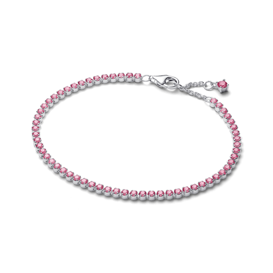 Maža rožinė teniso apyrankė - Pandora Lietuva