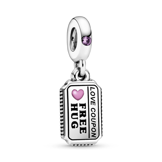 Meilės kuponas – kabantis karoliukas - Pandora Lietuva