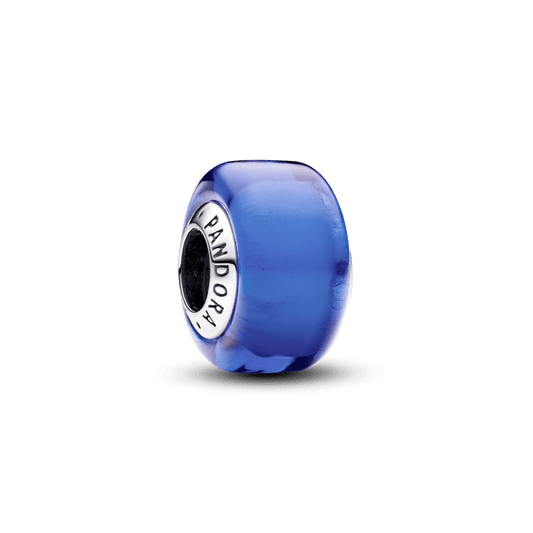 Miniatuurne sinisest Murano klaasist amulett