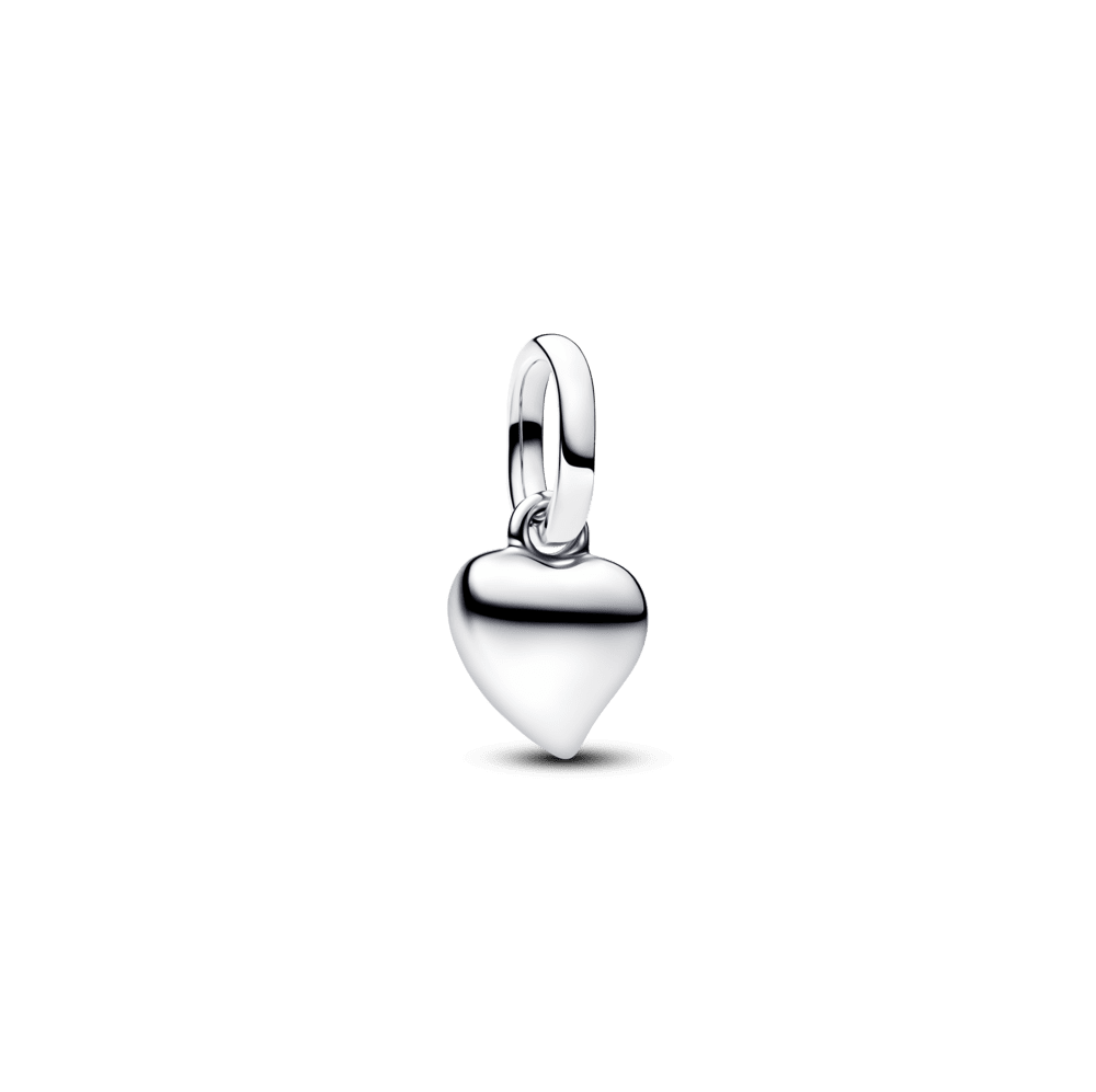 Mini kabantis karoliukas „Širdis“ - Pandora Lietuva