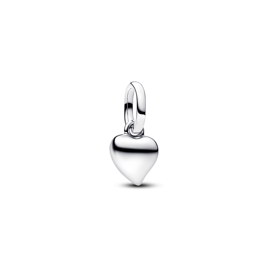 Mini kabantis karoliukas „Širdis“ - Pandora Lietuva