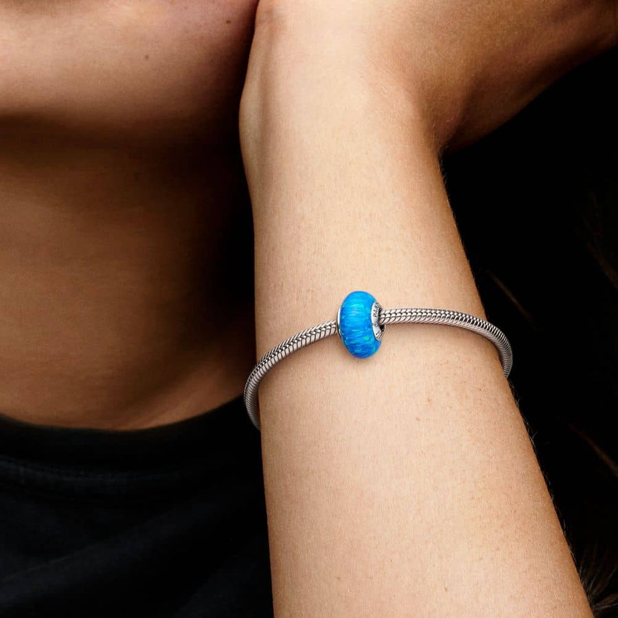Opalescent Ocean Deep Blue Charm - Pandora Lietuva
