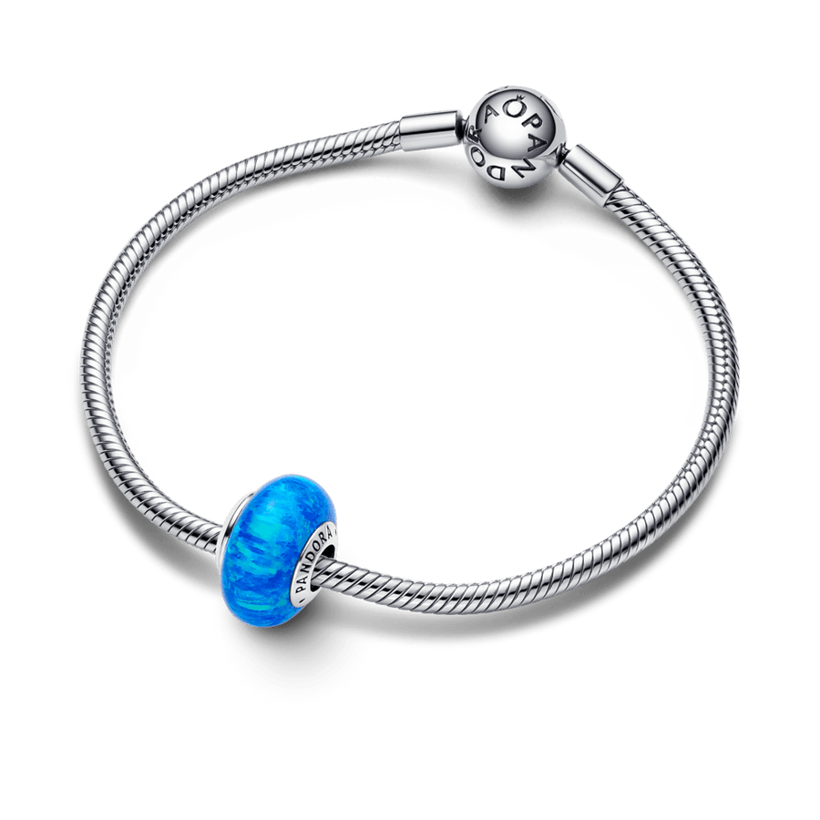 Opalescent Ocean Deep Blue Charm - Pandora Lietuva