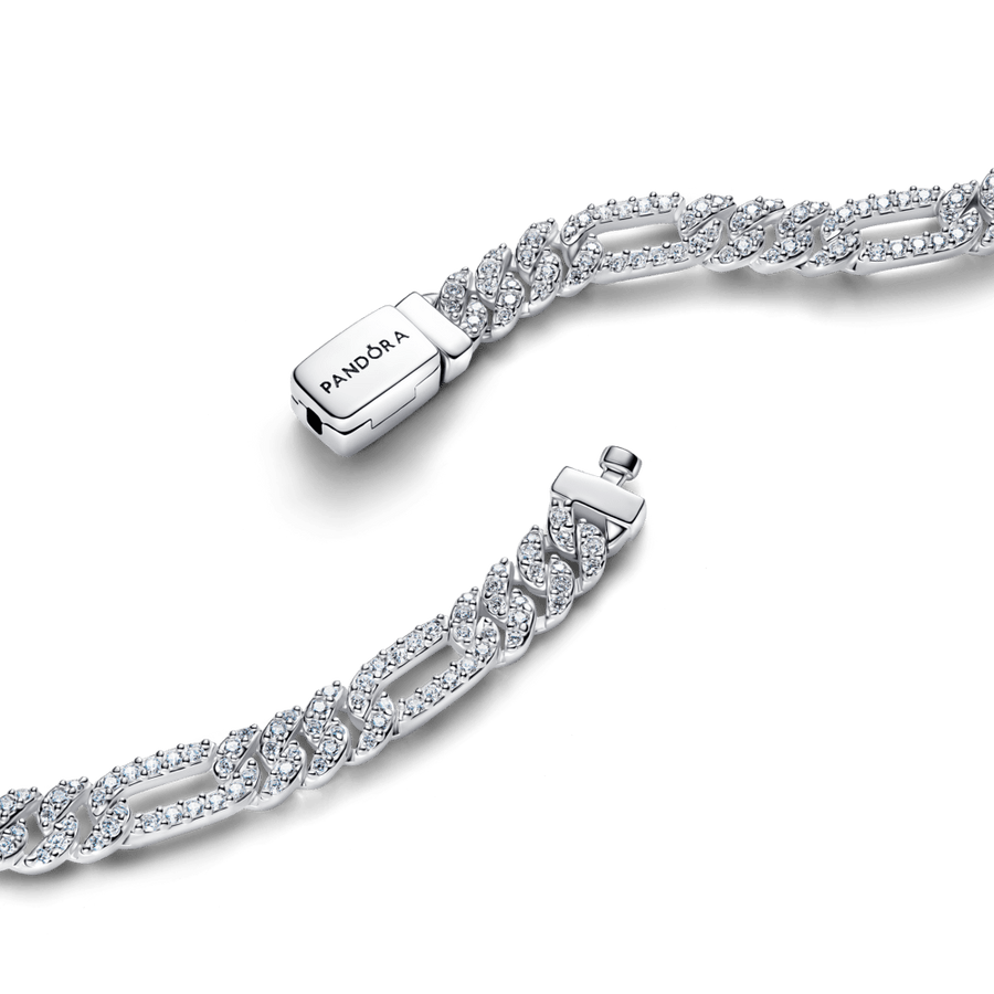 Ovalių Kubos tipo grandžių apyrankė - Pandora Lietuva