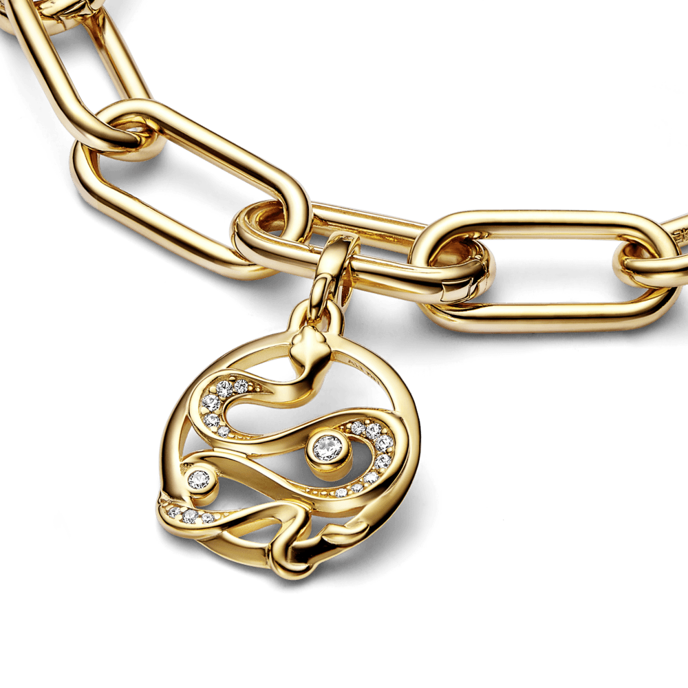 Pandora ME Pavé Snake medalionas - Pandora LT