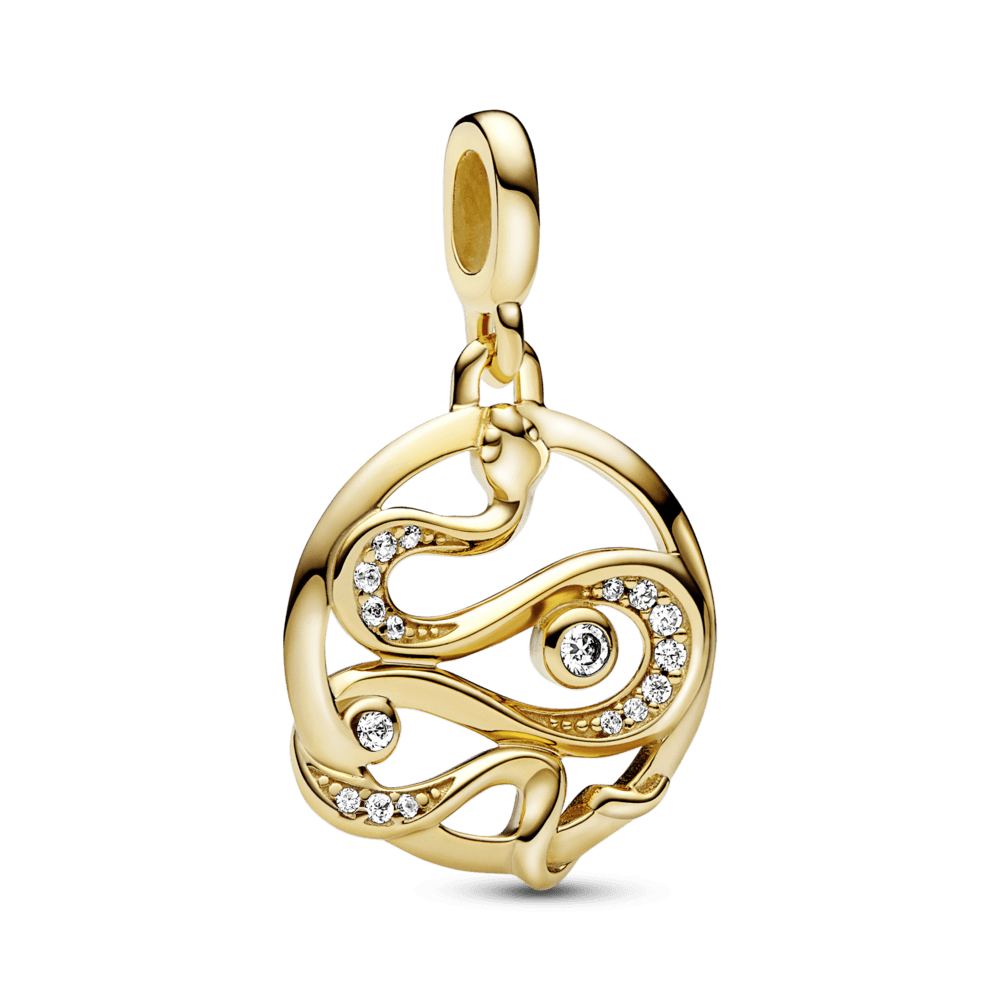 Pandora ME Pavé Snake medalionas - Pandora LT