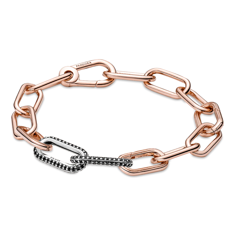 Pandora ME stilizuota Pavé dviguba grandis - Pandora Lietuva