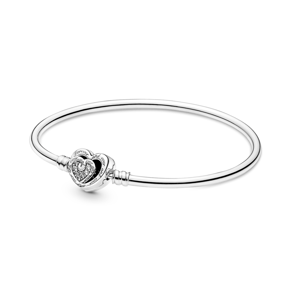 Pandora Moments Entwined Infinite Hearts užsegama apyrankė - Pandora Lietuva