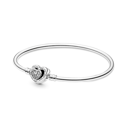 Pandora Moments Entwined Infinite Hearts užsegama apyrankė - Pandora Lietuva