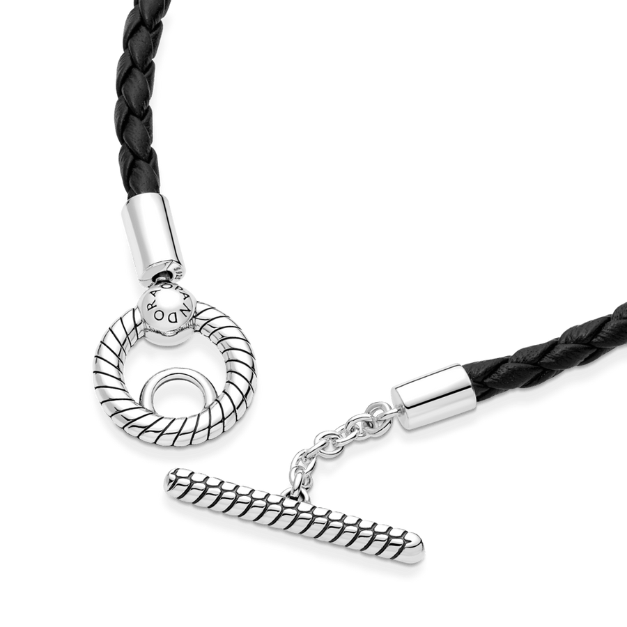 Pandora Moments Pinta odinė T formos apyrankė - Pandora Lietuva