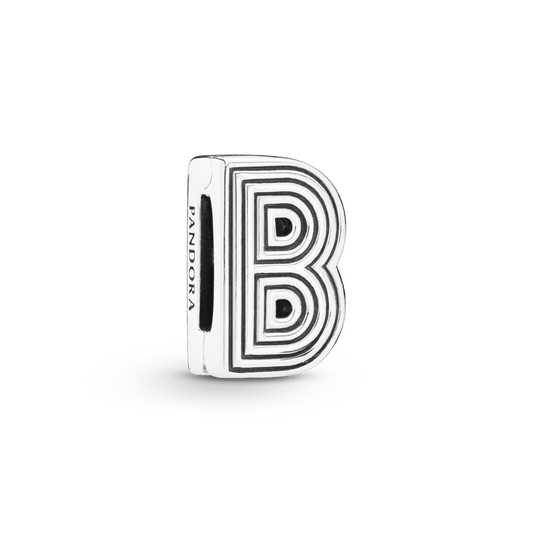 Pandora Reflexions karoliukas B raidė - Pandora Lietuva