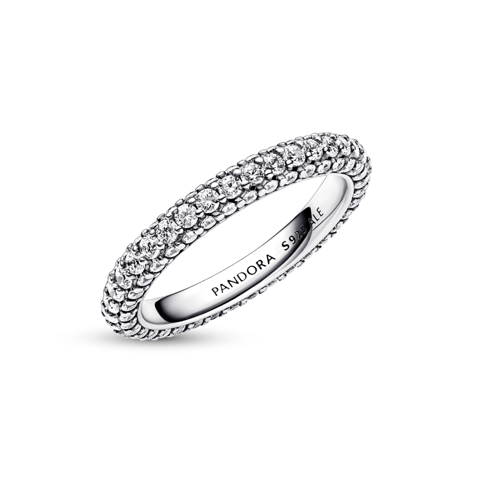 Pandora Timeless Pavé vienos eilės žiedas - Pandora Lietuva