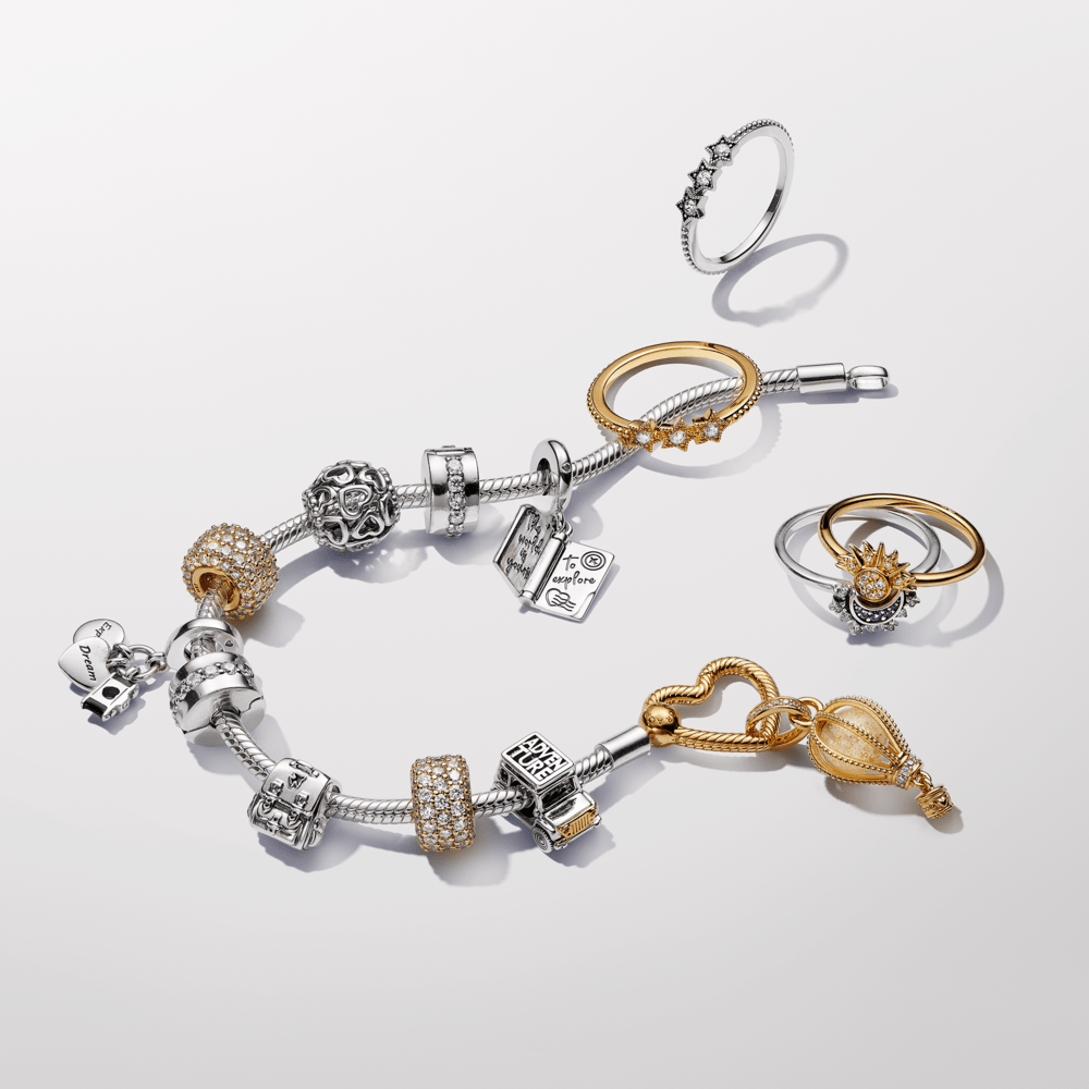Pandora Timeless Pavé vienos eilės žiedas - Pandora Lietuva