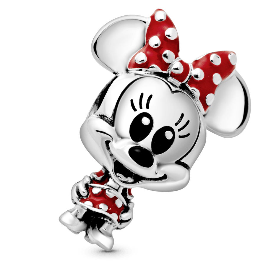 Pelytės Minės taškinės suknelės ir kaspino karoliukas iš Disney kolekcijos - Pandora LT