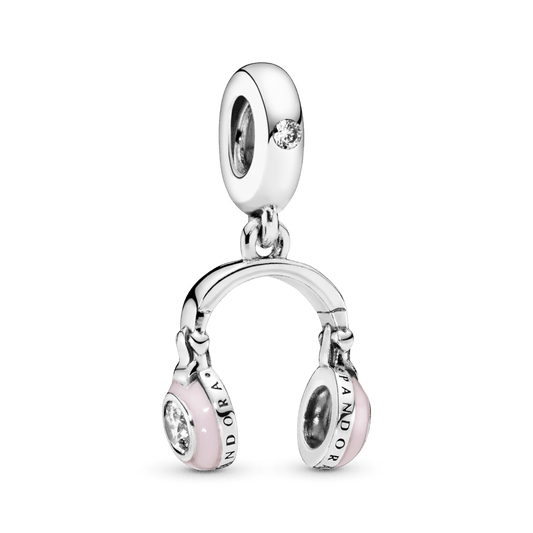 Rausvos ausinės - Pandora Lietuva