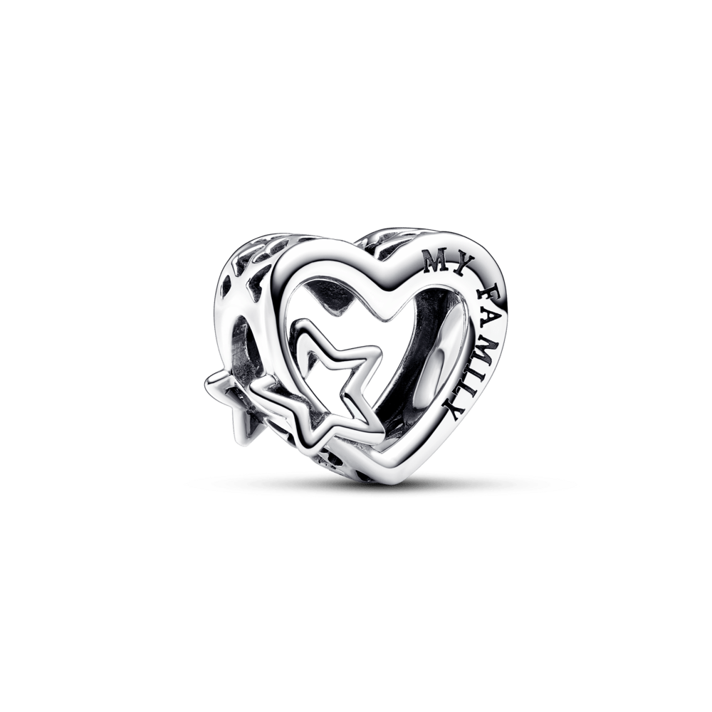 Ažuurne amulett "Perekonna süda ja täht"