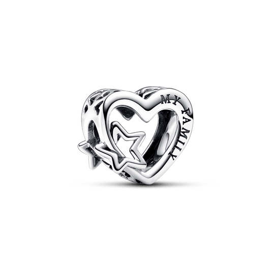Ažuurne amulett "Perekonna süda ja täht"