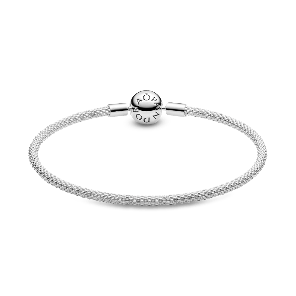 Sidabrinė pinta apyrankė „Akimirkos“ - Pandora Lietuva