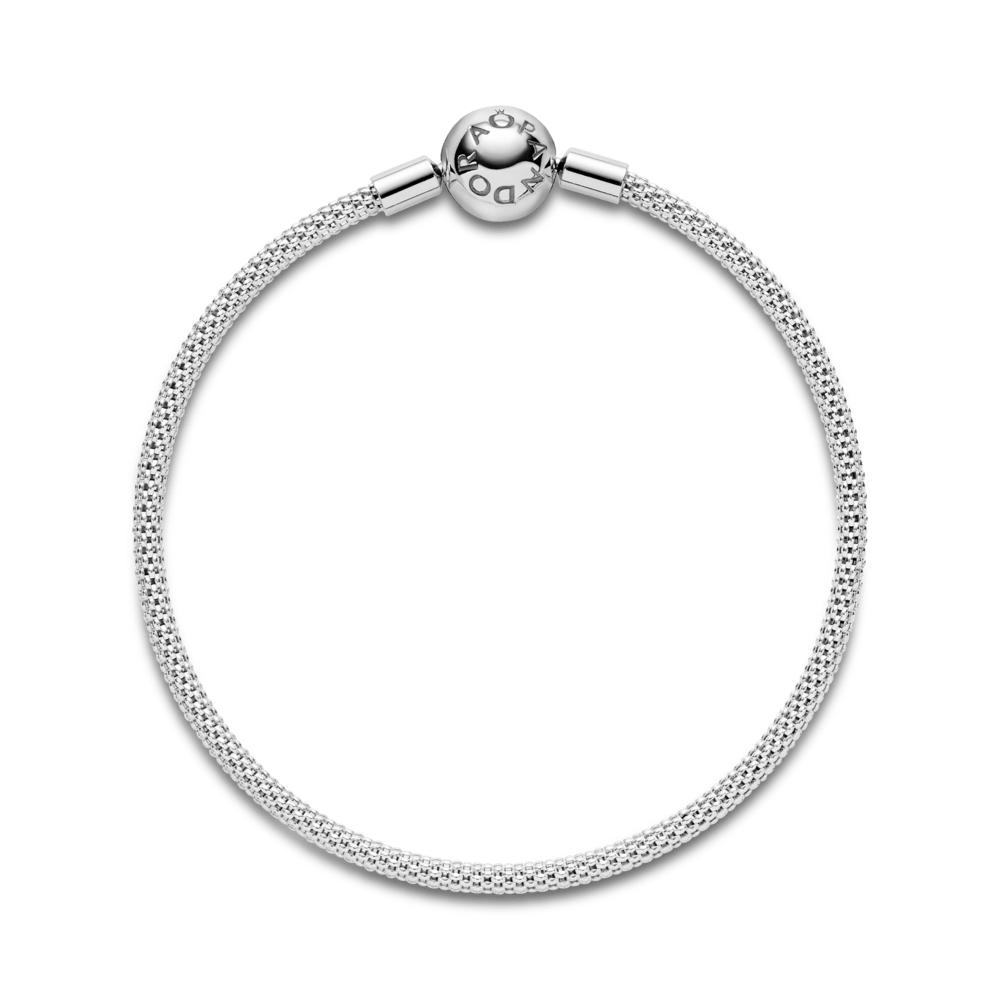 Sidabrinė pinta apyrankė „Akimirkos“ - Pandora Lietuva