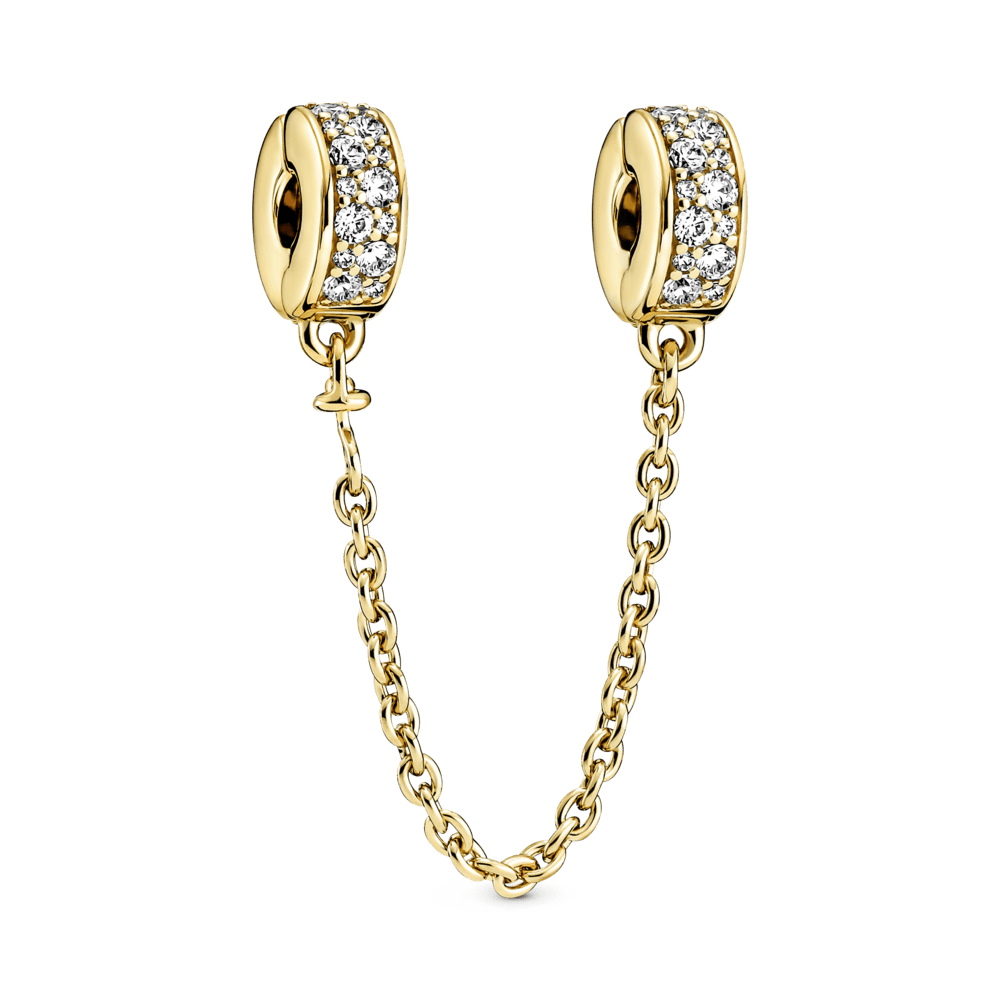 Skaidraus Pavé apsauginėlė grandinėlė - Pandora Lietuva