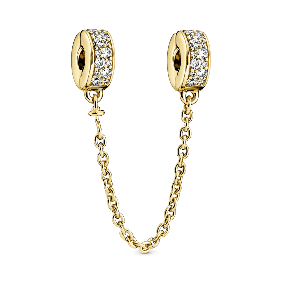 Skaidraus Pavé apsauginėlė grandinėlė - Pandora Lietuva