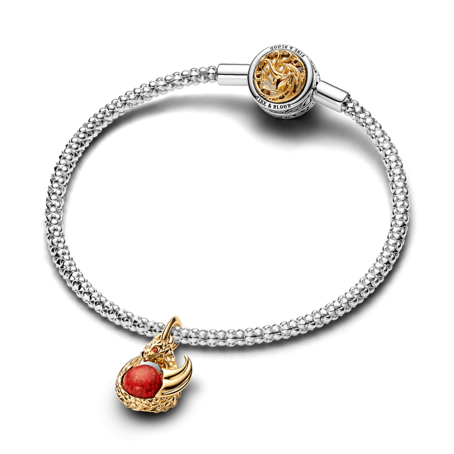 Sostų Karų Drakono Ugnies Kabantis Karoliukas - Pandora Lietuva