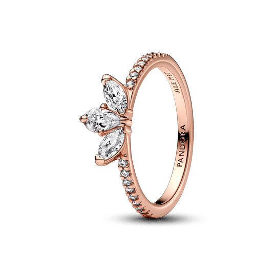 Sparkling Herbarium Cluster Ring žiedas - Pandora Lietuva