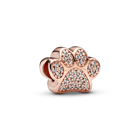 Sparkling Paw Print Charm pakabukas - Pandora Lietuva