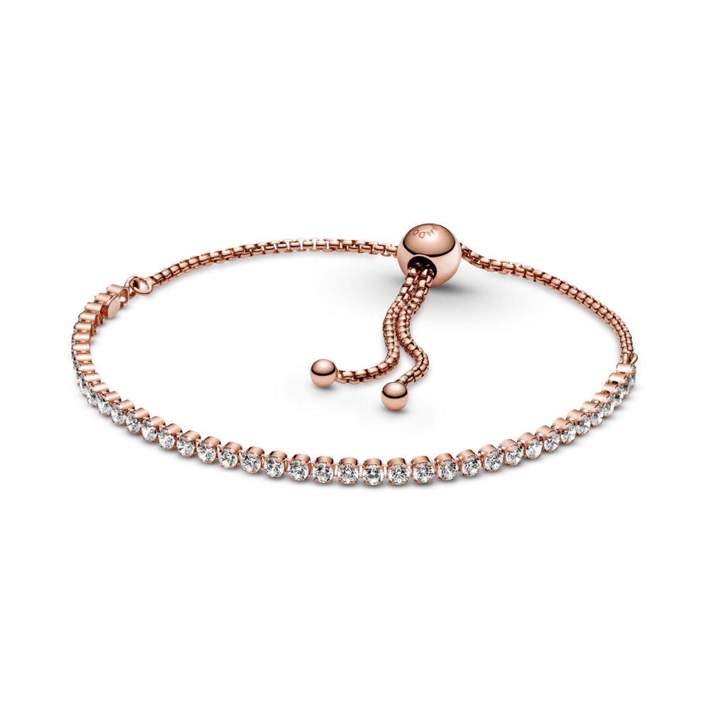 Sparkling Slider Tennis Bracelet - Pandora Lietuva