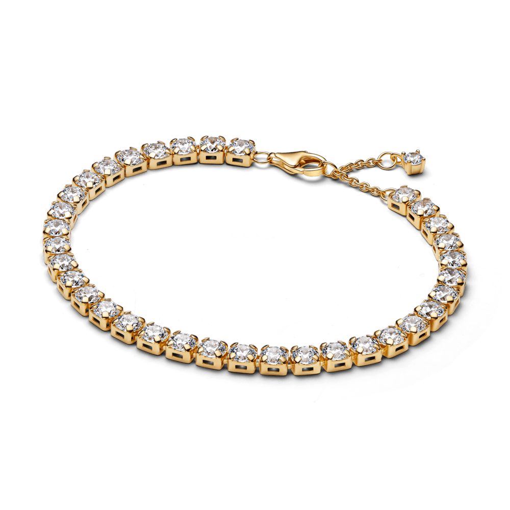 Spindinti drąsaus stiliaus teniso apyrankė - Pandora Lietuva