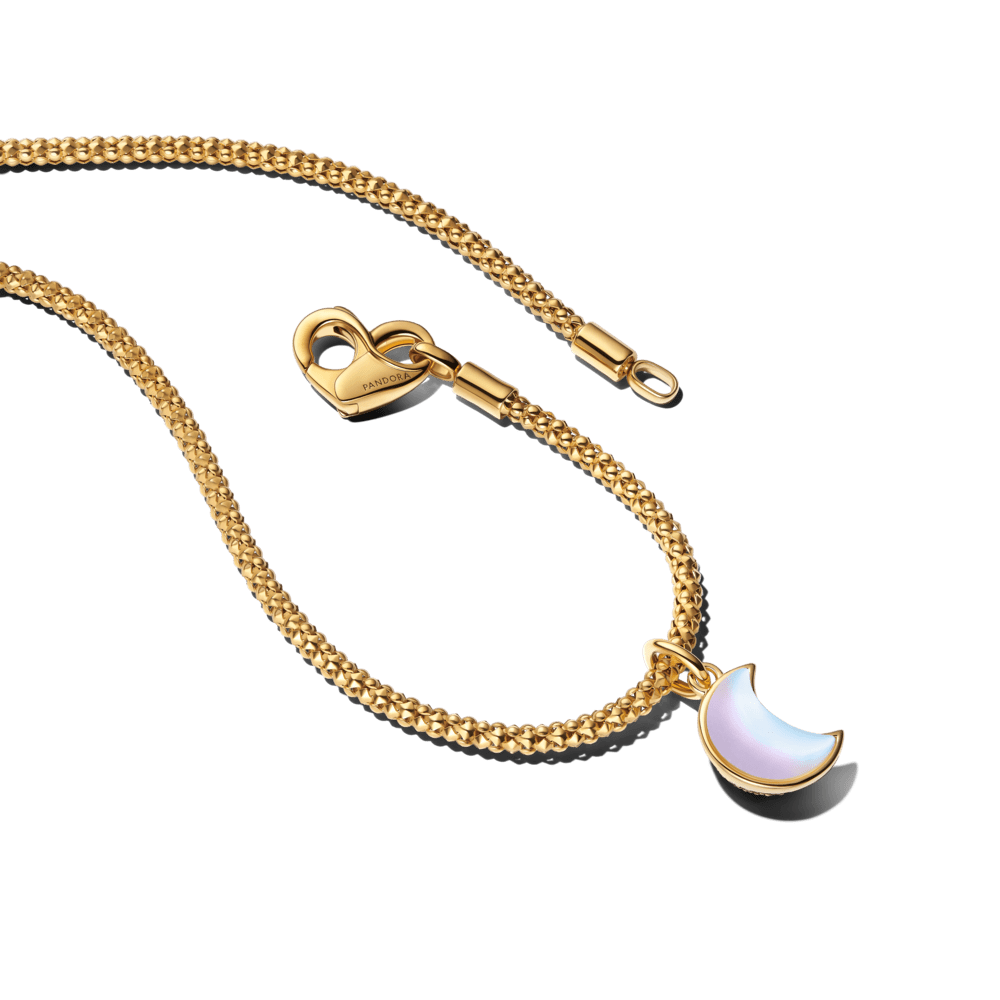 Spindintis kabantis karoliukas „Pusmėnulis“ - Pandora Lietuva