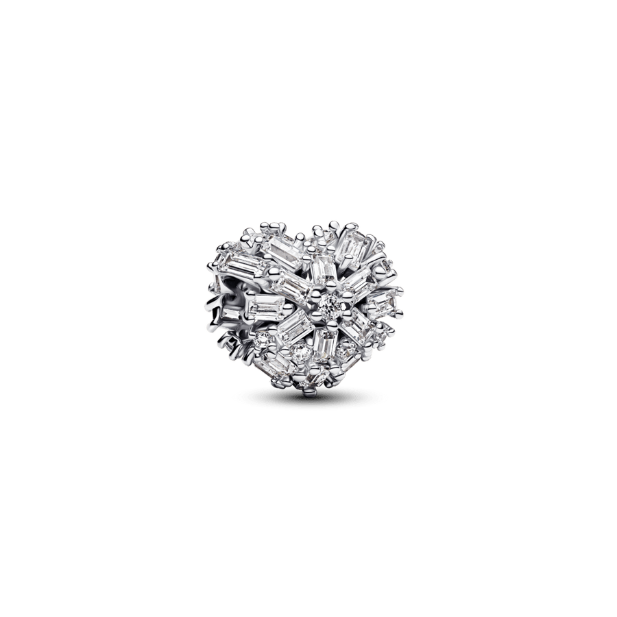 Spindintis karoliukas „Širdis“ - Pandora Lietuva