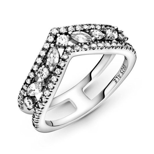 Spindintis Markizės Dvigubas Žiedas - Pandora LT