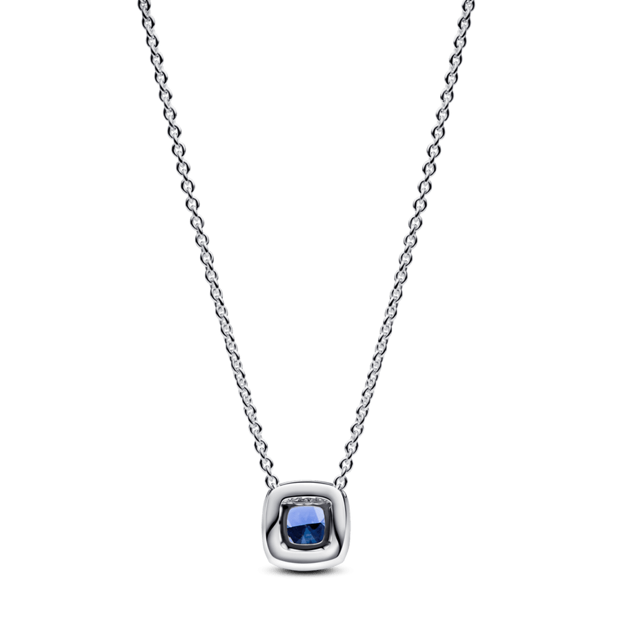 Spindintis mėlynos kvadratinės aureolės vėrinys su pakabučiu - Pandora Lietuva