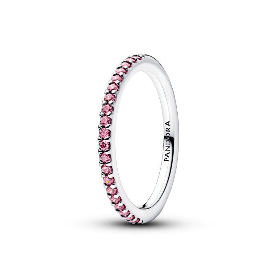 Spindintis rožinio lankelio žiedas - Pandora Lietuva