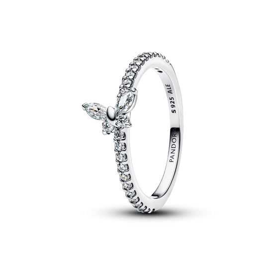 Spindintis žiedas „Drugelis“ - Pandora Lietuva