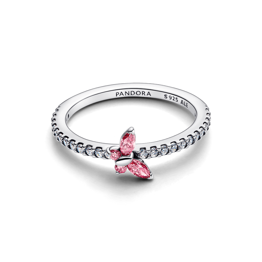 Spindintis žiedas „Drugelis“ - Pandora Lietuva