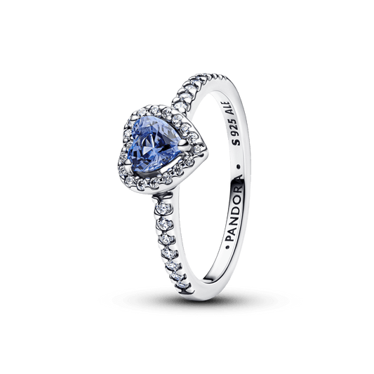 Spindintis žiedas „Iškilusi širdis“ - Pandora Lietuva