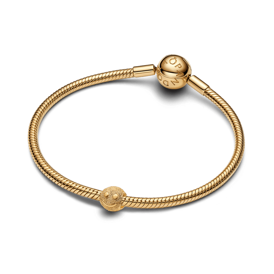 Tekstūrinis mini karoliukas „Šypsenėlė“ - Pandora Lietuva