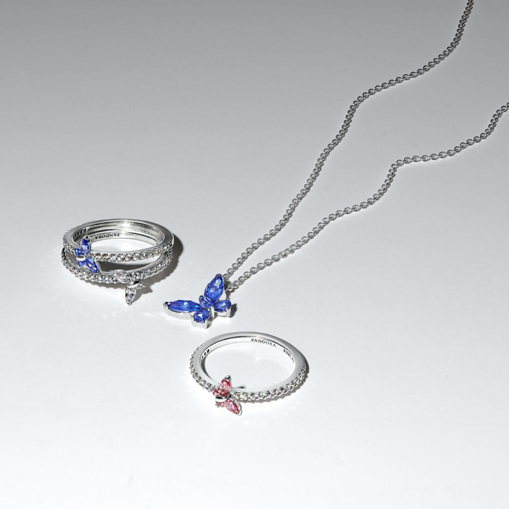 Vėrinys su pakabučiu „Drugelis“ - Pandora Lietuva