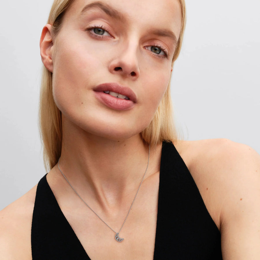 Vėrinys su pakabučiu „Pusmėnulis“ - Pandora Lietuva