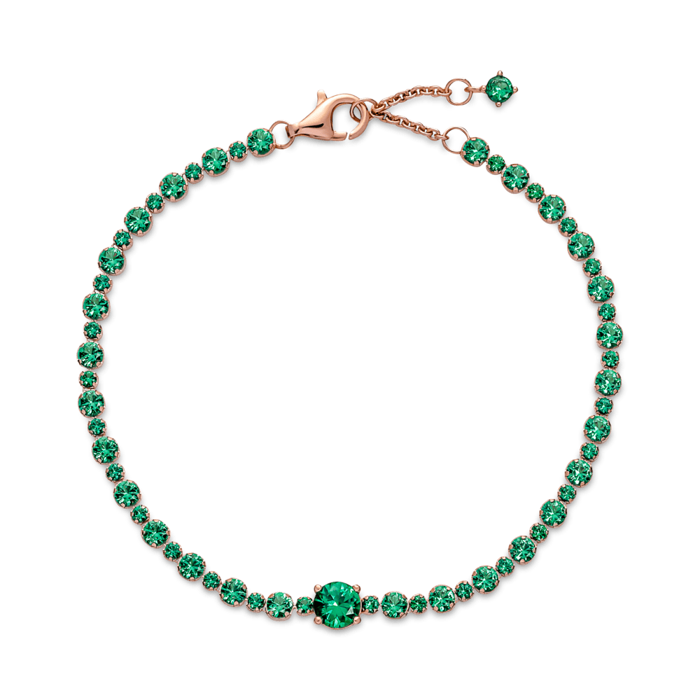 Žėrinti apyrankė su širdele - Pandora Lietuva