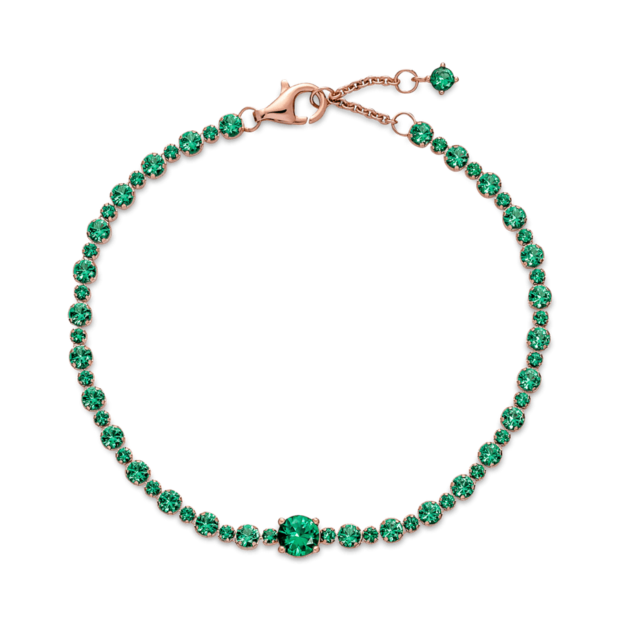 Žėrinti apyrankė su širdele - Pandora Lietuva