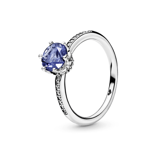 Žiedas Žėrintis Mėlynumas - Pandora Lietuva