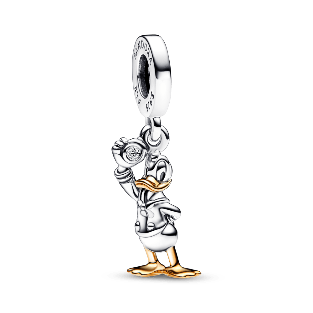 Disney 100th Anniversary Donald Duck Dangle Charm - Pandora Lietuva