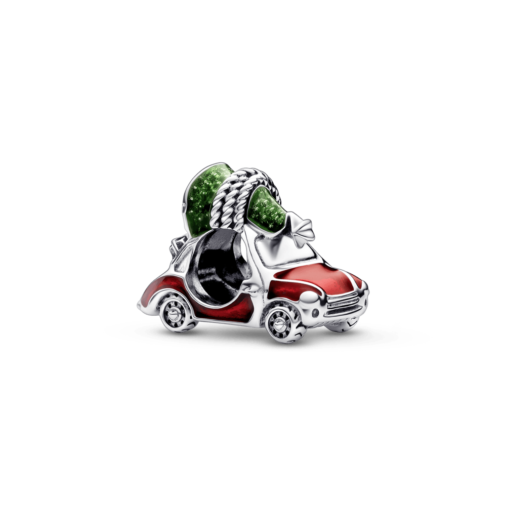 Festive Car & Christmas Tree Charm - Pandora LT