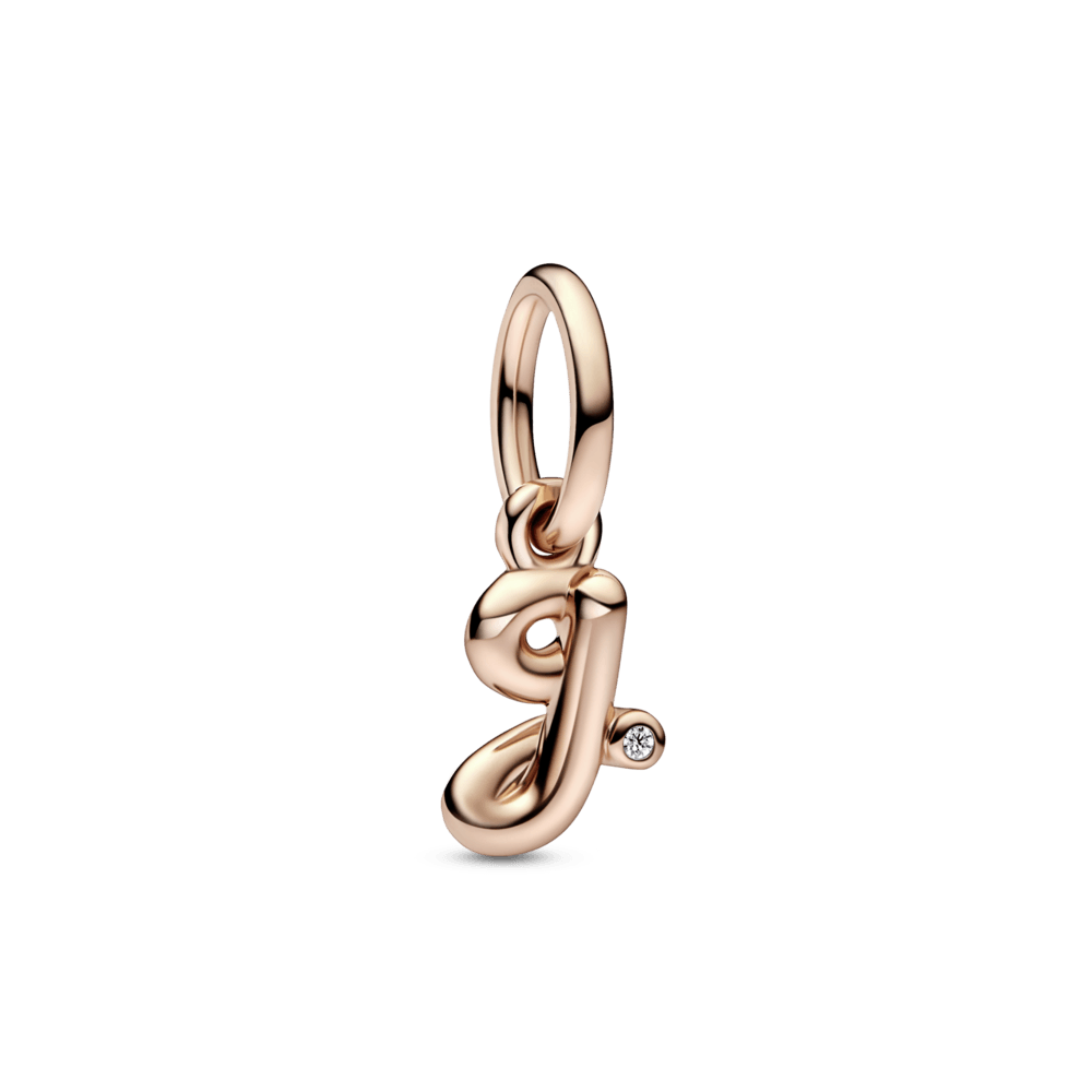 Letter g Script Alphabet Dangle Charm - Pandora LT