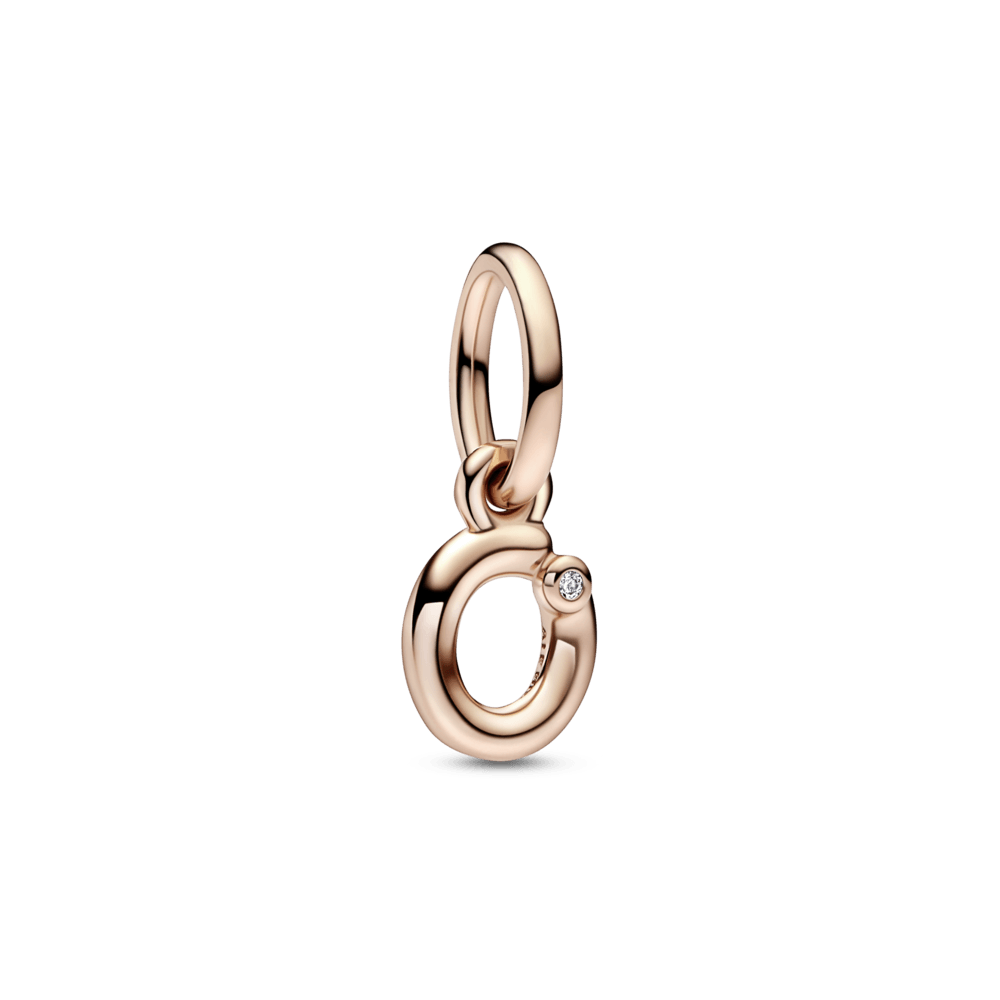 Letter o Script Alphabet Dangle Charm - Pandora LT